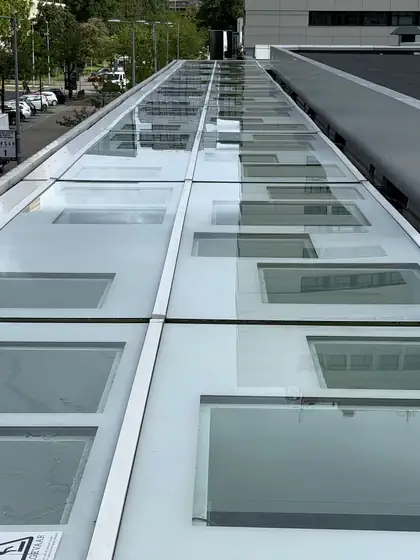Glasbewassing